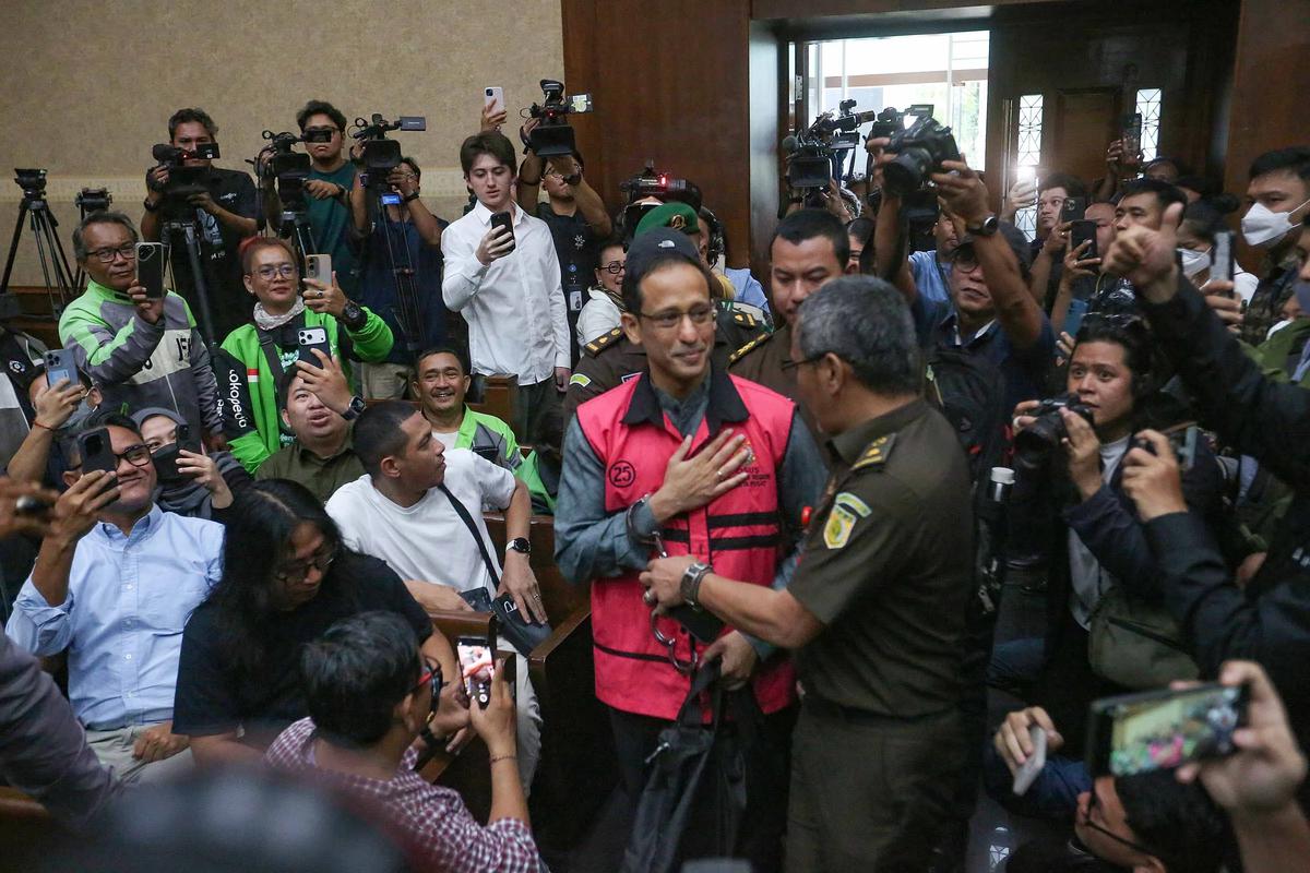 Nadiem haidiri sidang
