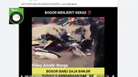 Kumpulan Hoaks Seputar Peristiwa di Bogor, Simak Faktanya