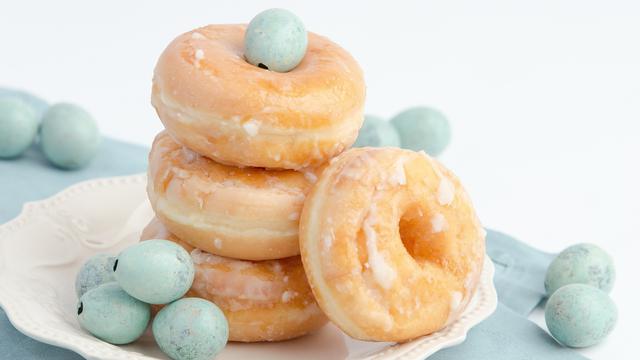 Ilustrasi kue glazed donat