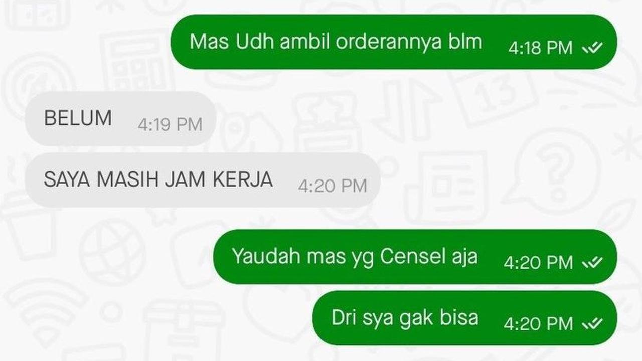 Tak Mau Cancel