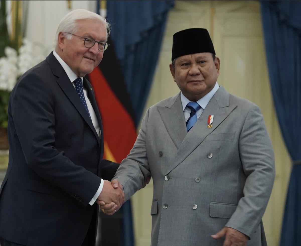 Prabowo: Indonesia-Jerman Berkomitmen Kerja Sama Jaga Perdamaian Dunia