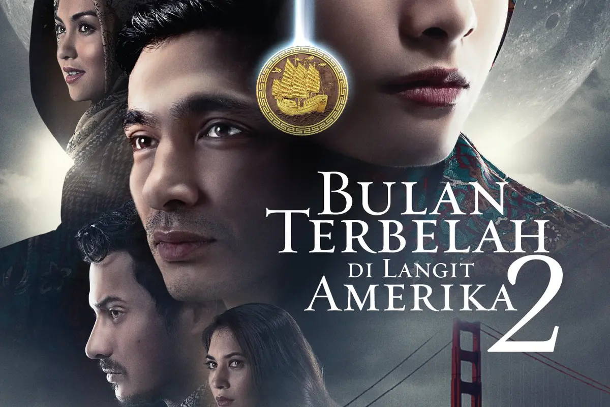 Poster Bulan Terbelah di Langit Amerika 2