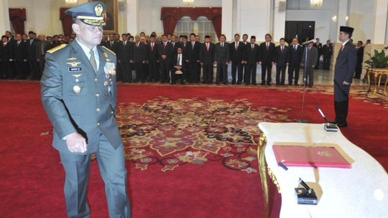 Jenderal Gatot Nurmantyo resmi jabat Panglima TNI