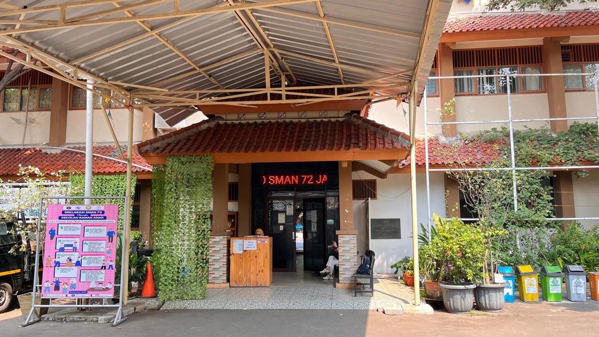 SMAN 72 Jakarta sudah siap dengan kehadiran KapanLagi Pensi Bareng 2026. (KapanLagi)