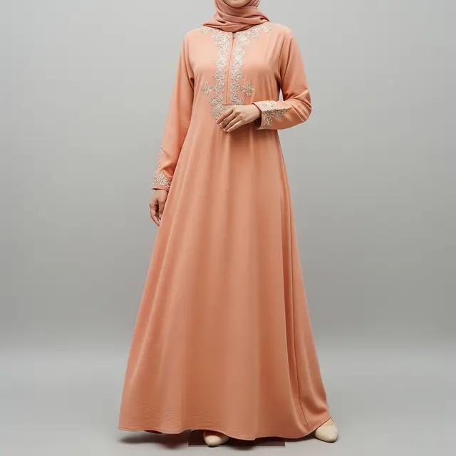Gamis Bahan Polyester