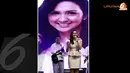 Menjadi penyanyi memang menjadi salah satu cita-cita yang sempat ingin dikejar Donna Agnesia (Liputan6.com/ Panji Diksana)