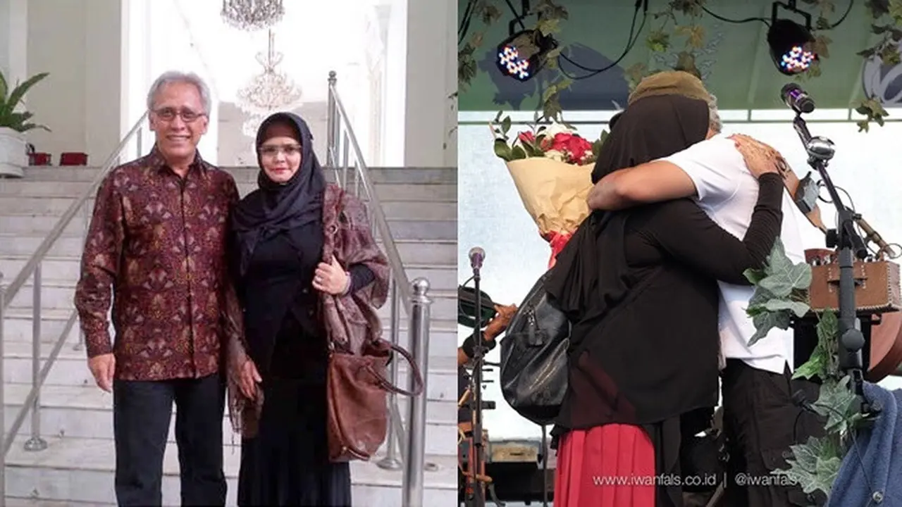 39 Tahun Bersama, Ini 6 Momen Manis Iwan Fals dan Sang Istri yang Harmonis