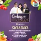 Cooking Master Goes to Surabaya, tayang Selasa-Jumat, 8-11 Oktober 2019 pukul 16.30 WIB (Dok Indosiar)