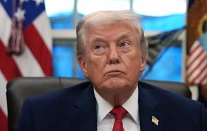 Presiden Amerika Serikat Donald Trump di Ruang Oval, Gedung Putih, Kamis (29/1/2026). (Dok. AP/Allison Robert)