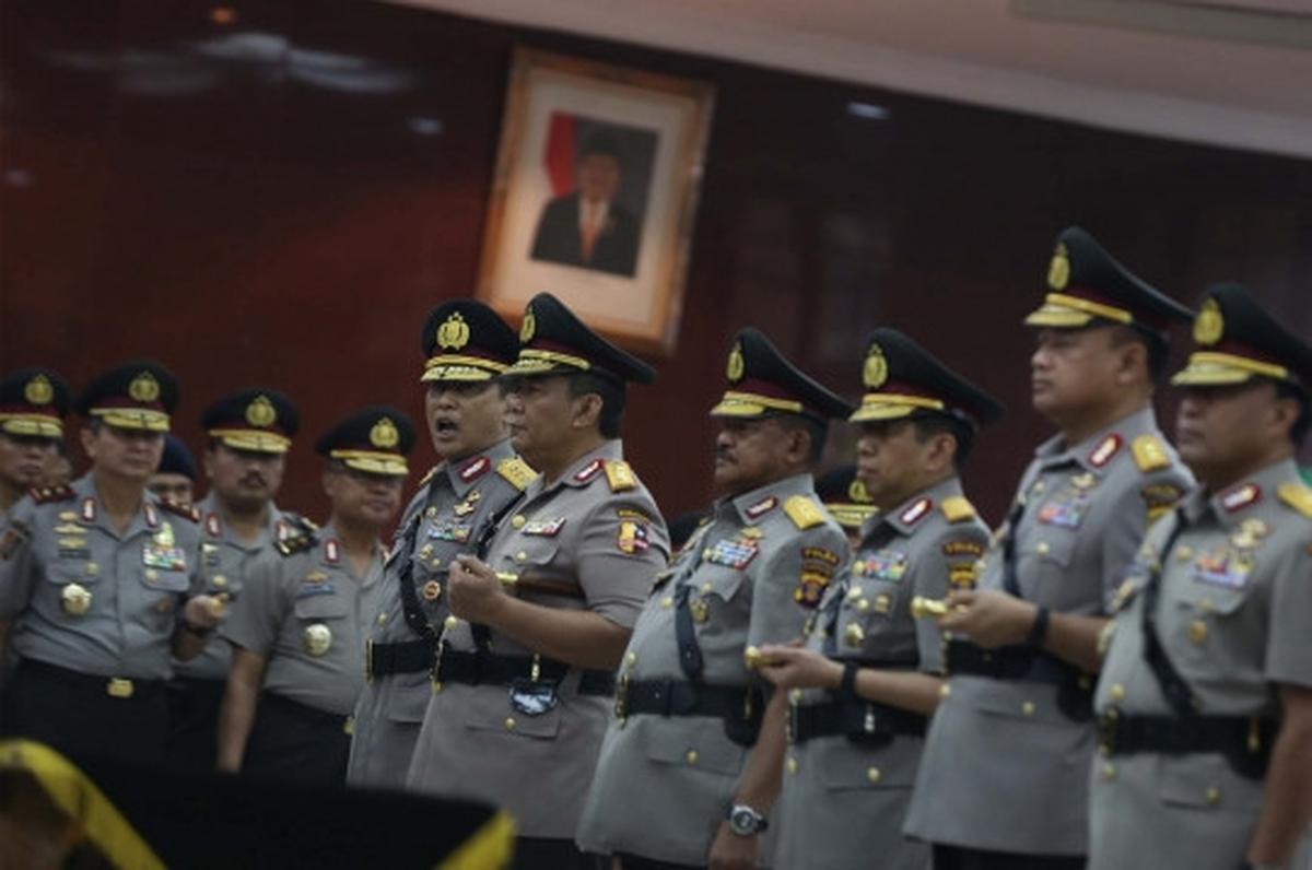 Usai Sertijab Bareskrim, Komjen Budi Waseso & Anang salam komando