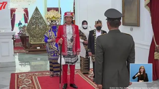 Presiden Jokowi dan Ibu Iriana