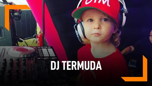 Archie Norbury, DJ Termuda Umur 4 Tahun