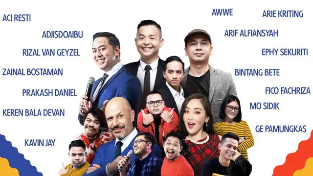 Cuma Jakarta International Comedy Festival yang menghadirkan 100+ komedian lokal dan mancanegara, selama 2 hari kamu akan dihibur komedian dan komika hebat seperti Ernest Prakasa, Raditya Dika, Panji Pragiwaksono Majelis Lucu Indonesia, Aci Resti, da...