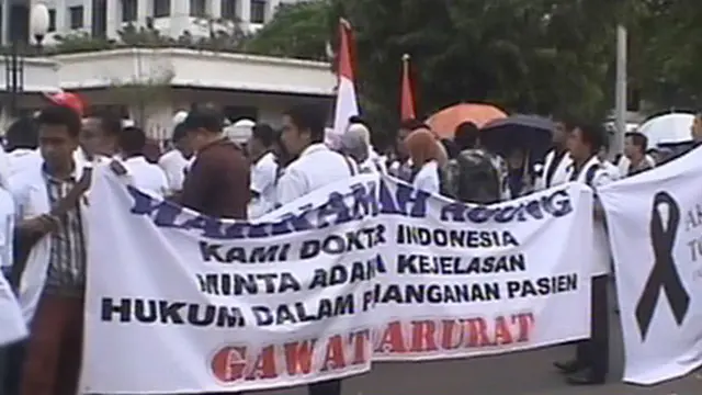 Liputan6 Malam 27-11-2013 |2| Unjuk Rasa Dokter, Pasien Ditolak Rumah Sakit, IDI Desak MA, Kriminalisasi Dokter