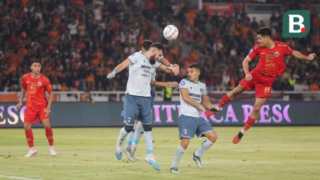 Foto: Persija Jakarta Ditahan Imbang Persita Tangerang dalam Laga Lanjutan BRI Liga 1 2023 / 2024