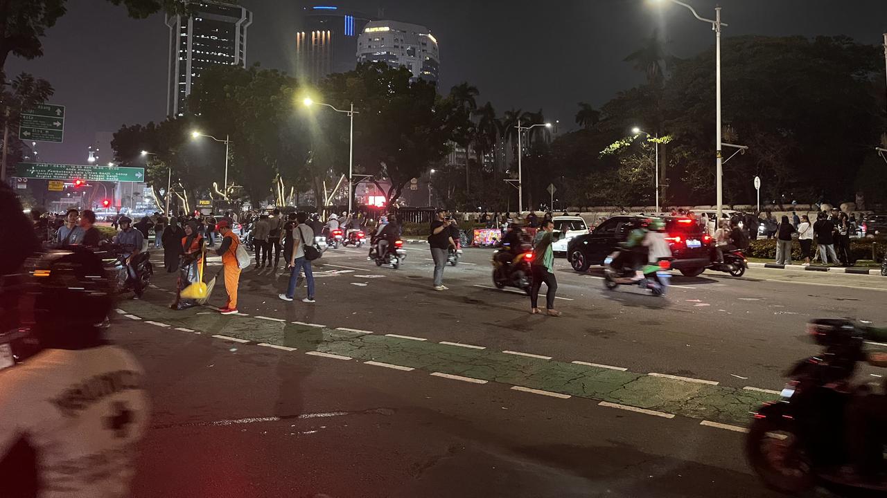 Usai Demo Mahasiswa Trisakti, Medan Merdeka Selatan Normal Lagi