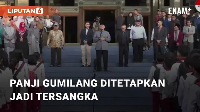 VIDEO: Panji Gumilang Ditetapkan Jadi Tersangka, Pamit Dengan Ribuan Santri Sebelum Pergi