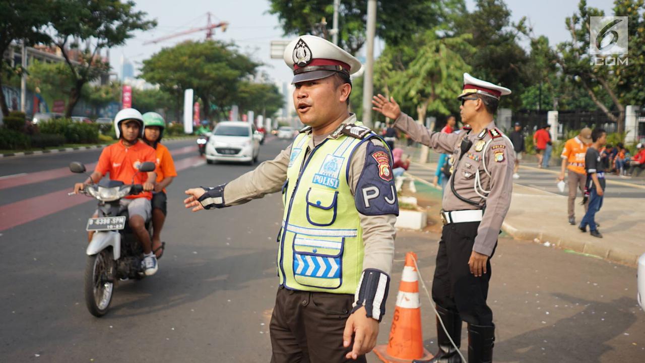 Parkir Penuh, Pintu 10 GBK Ditutup untuk Mobil