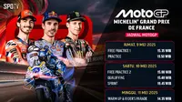 LIVE! Nonton Stream MotoGP 2025 Putaran 6 - Michelin Grand Prix de France di Vidio