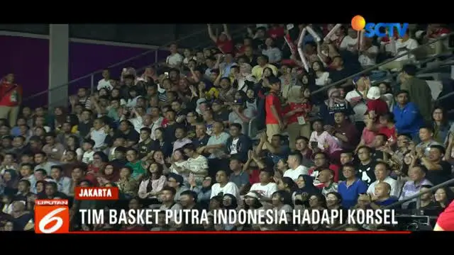 Timnas Basket Indonesia Tak Berdaya Hadapi Korsel di Penyisihan