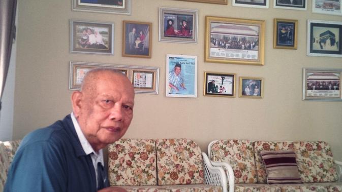 Mendiang ayah Tito Karnavian, Muhammad Saleh semasa hidupnya (Liputan6.com / Nefri Inge)