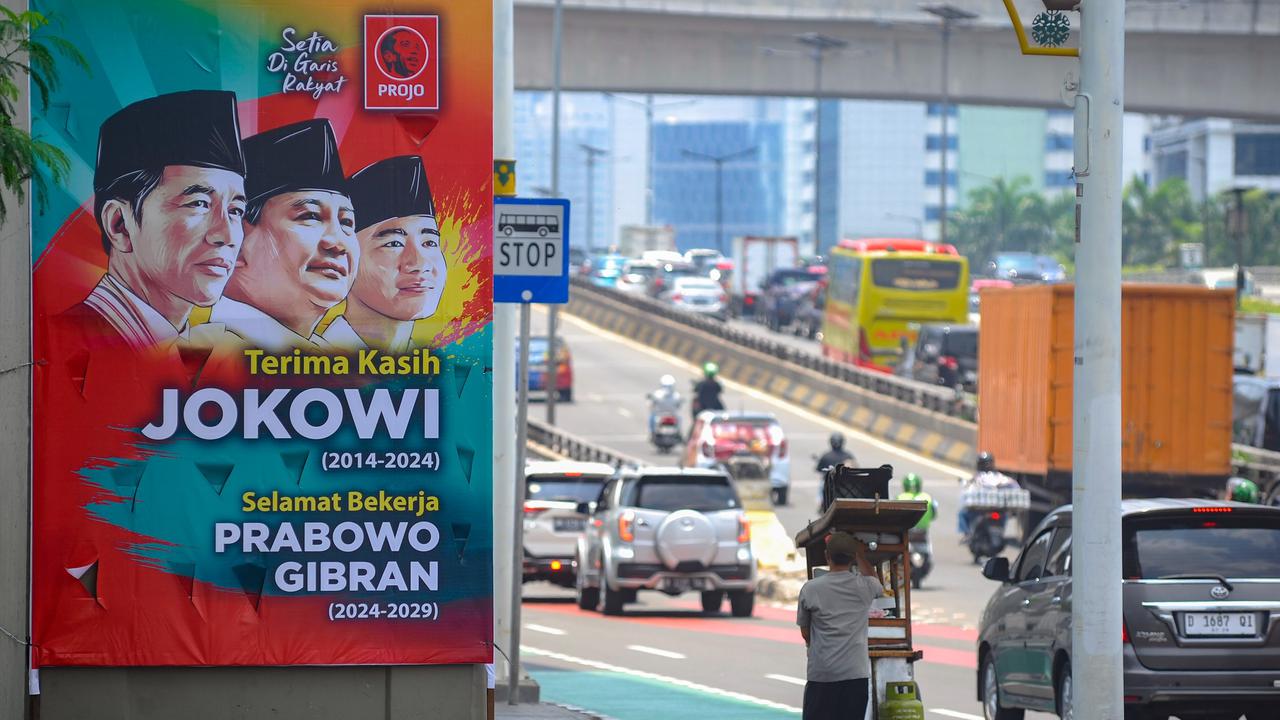 Baliho Terima Kasih Jokowi dan Selamat Bekerja Prabowo Menjamur di Jakarta