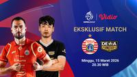 Persija vs Dewa United duel sengit papan atas BRI Super League 2025/2026 yang akan digelar di Jakarta International Stadium (JIS).
