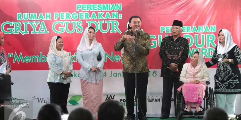 20160124- Gubernur Ahok Resmikan Griya Gus Dur-Jakarta-Angga Yuniar