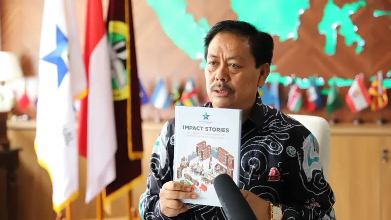 Kepala Perpustakaan Nasional Muhammad Syarif Bando