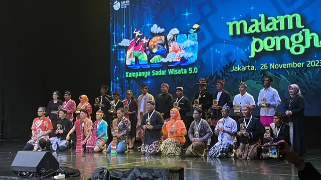 Para Penerima Penghargaan Kampanye Sadar Wisata 5.0