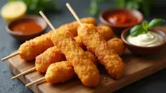 Resep Corndog Tempe Renyah dan Gurih Anti Gagal