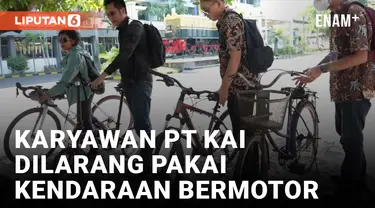 Lestarikan Lingkungan, PT KAI Daop 8 Surabaya Larang Pegawai Gunakan Kendaraan Bermotor