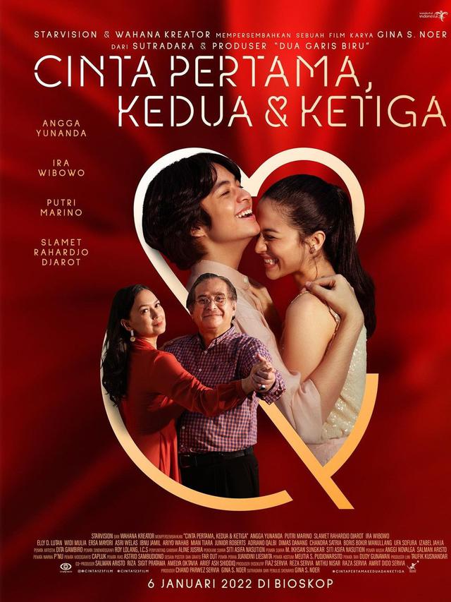 Poster Cinta Pertama Kedua, dan Ketiga. (Foto: Dok. Instagram @starvisionplus)