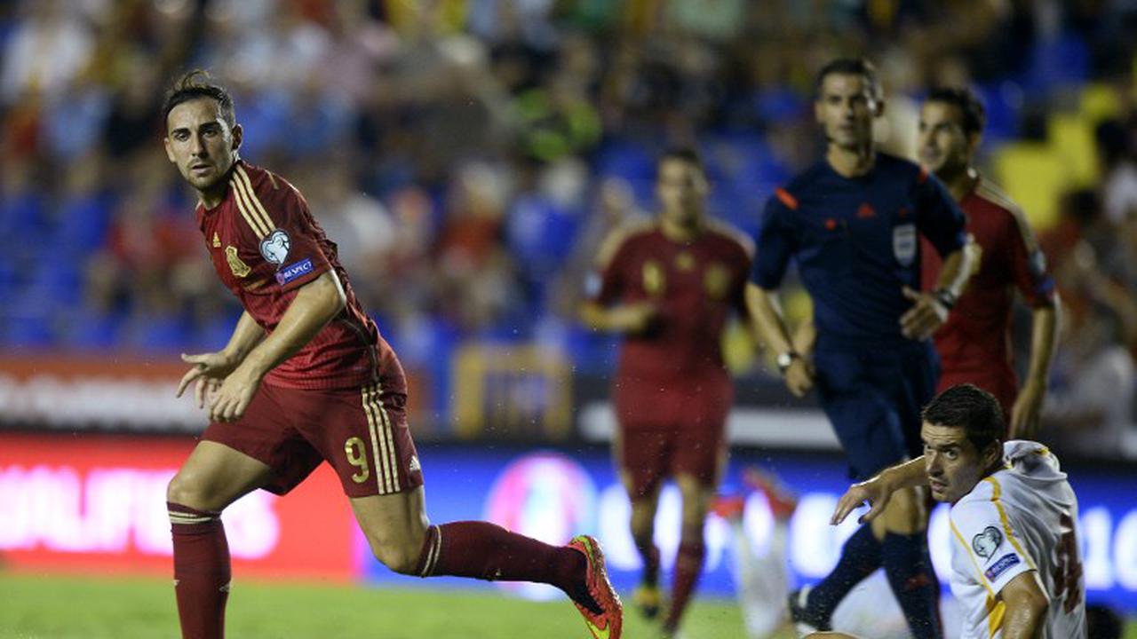 Paco Alcacer Bersama timnas Spanyol