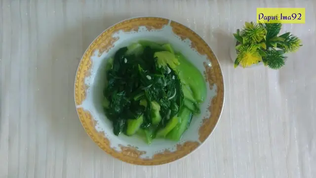 Hanya dengan 3 Bahan, Begini Cara Mudah Masak Sayur Sawi Agar Tidak Pahit