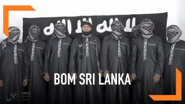 VIDEO: ISIS Rilis Foto Pelaku Pengeboman Sri Lanka