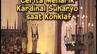 Kardinal Suharyo cerita pengalamannya ikut konklaf pemilihan pengganti Paus Fransiskus di Vatikan pada 7 Mei 2025. (Instagram @katedraljakarta)