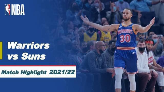 Berita video highlights NBA, pertandingan antara Golden State Warriors melawan Phoenix Suns, Sabtu (4/12/2021) WIB.