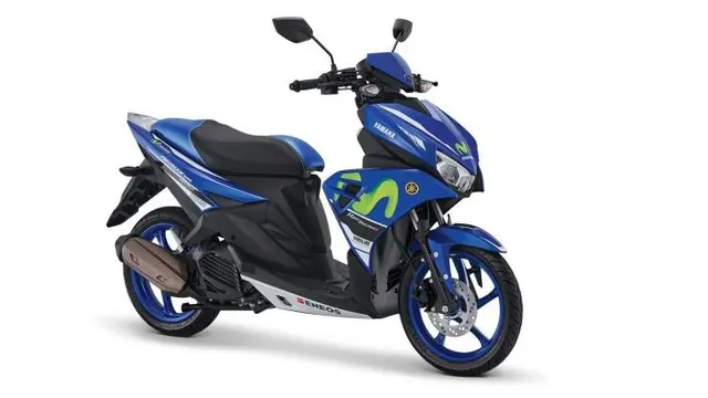Aerox 125LC Kenakan "Baju Balap" Movistar Yamaha MotoGP