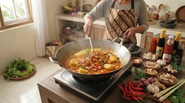 Langkah-Langkah Pembuatan Tempe Saus Padang ala Rumahan