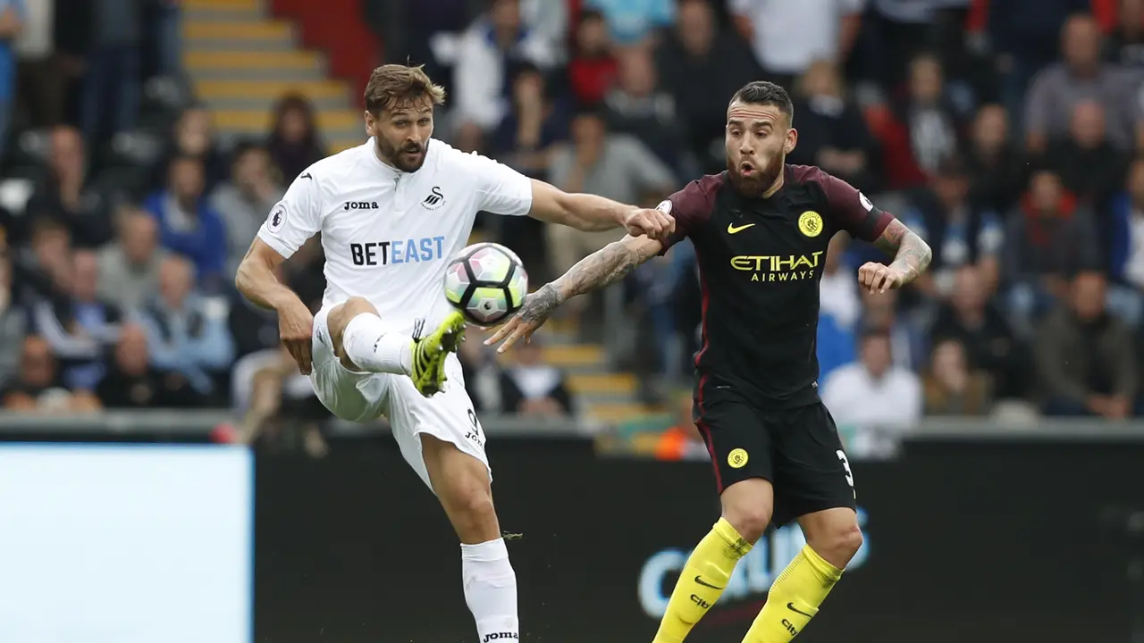 Kalahkan Swansea, Manchester City Kokoh di Puncak Klasemen 
