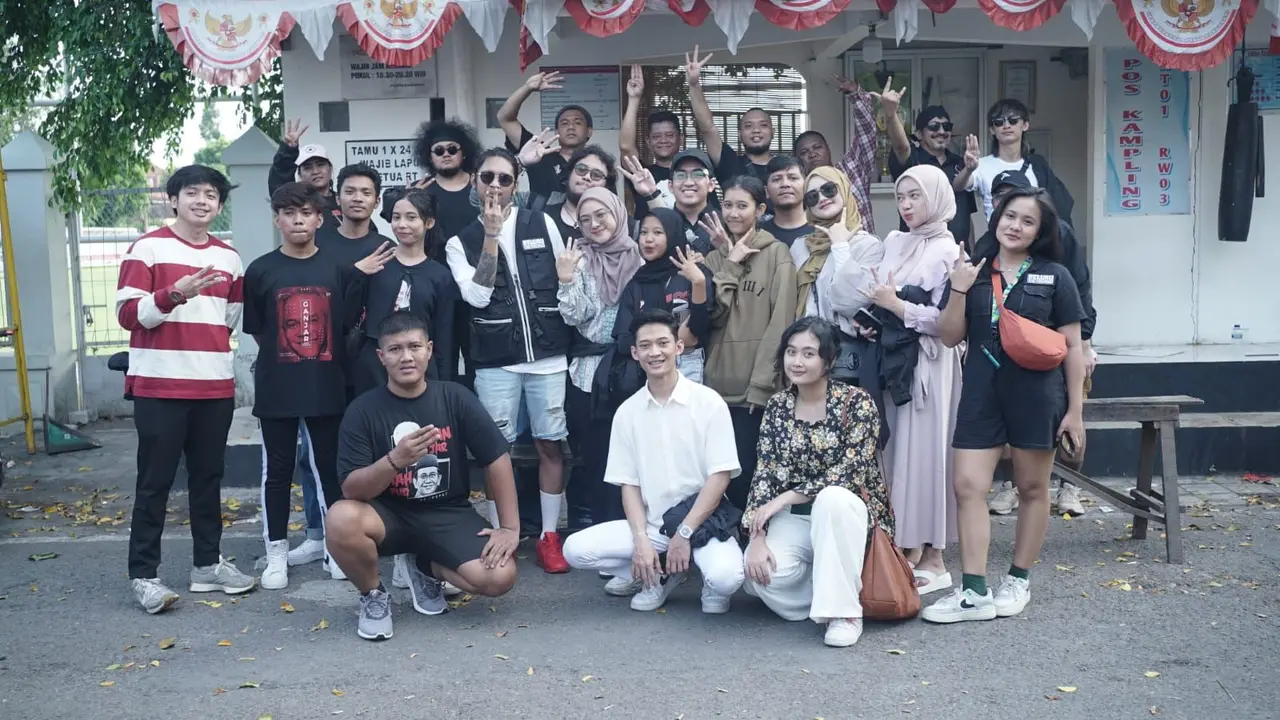 Musisi Musisi Young Lex tergabung dalam relawan Ganjar-Mahfud. Dia menyambangi pelaku industri kreatif di Solo. (Istimewa)