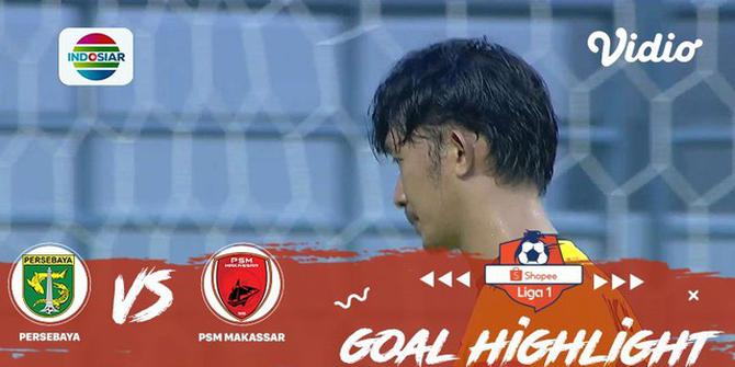 VIDEO: Highlights Liga 1 2019, Persebaya Vs PSM 3-2