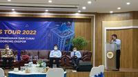 Kepala Kantor Wilayah Bea dan Cukai Jawa Barat, Yusmariza menjelaskan mengenai fasilitas kepabeanan untuk para calon pelaku usaha yang membutuhkan pelatihan, dan peningkatan produk.