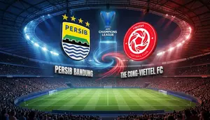 Penalti Mariano Peralta Bawa Persib Bandung Tekuk The Cong-Viettel di ACL Two