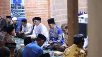 Ketua Fraksi Partai Demokrat DPR RI, Edhie Baskoro Yudhoyono saat menggelar Safari Ramadan di Magetan, Jawa Timur.
