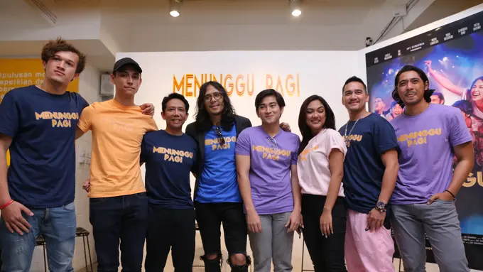 [Bintang] Preskon film Menunggu Pagi