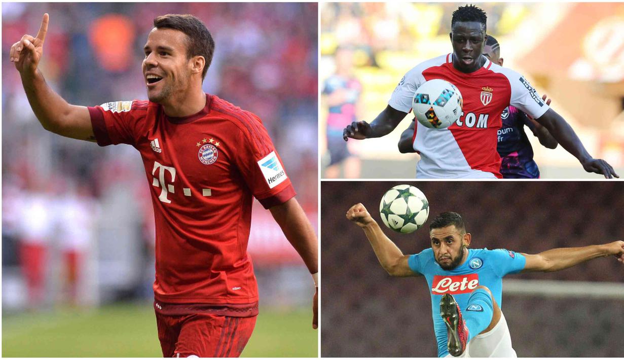 Pada akhir musim ini Manchester United kemungkinan akan melepas bek kiri mereka, Luke Shaw. Berikut ini 5 bek kiri calon pengganti Luke Shaw. (AFP dan EPA)