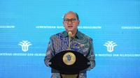 Menteri Investasi dan Hilirisasi/Kepala Badan Koordinasi Penanaman Modal (BKPM) Rosan Perkasa Roeslani saat membuka acara Forum Kemitraan Investasi (FKI) di Jakarta (12/12/2024).