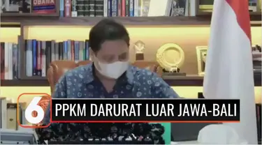 Ketua Komite Penanganan Covid-19 dan Pemulihan Ekonomi Nasional Airlangga Hartarto menyatakan PPKM Darurat akan berlaku di 15 daerah luar Jawa dan Bali.